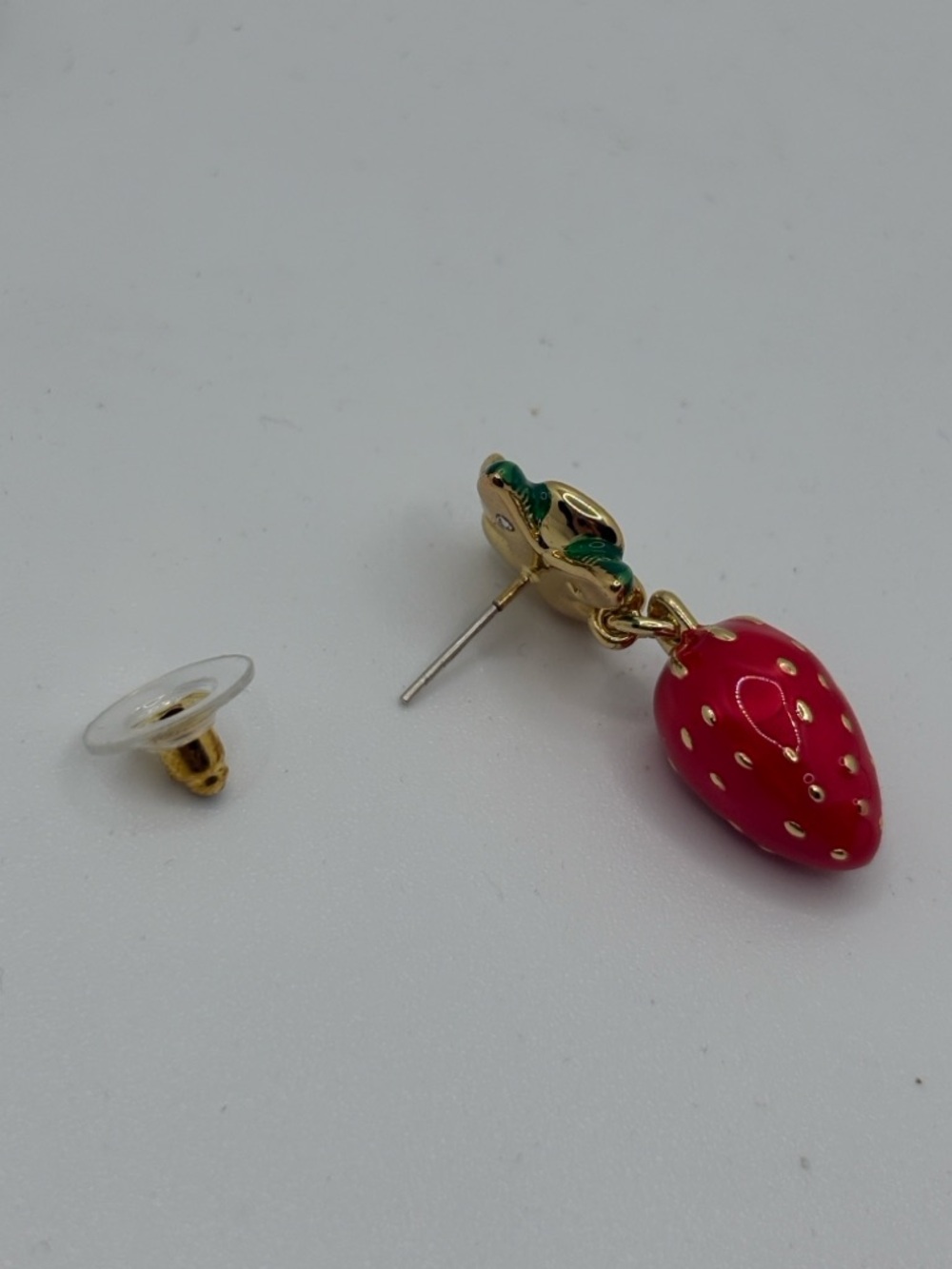 kate spade Red and White Strawberry Drop Earrings - Picture 4 of 6